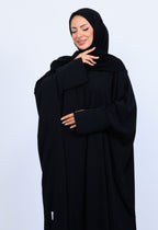 Pırlanta Ferace – Medine İpeği, Kapaklı Fermuar