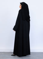 Pırlanta Ferace – Medine İpeği, Kapaklı Fermuar