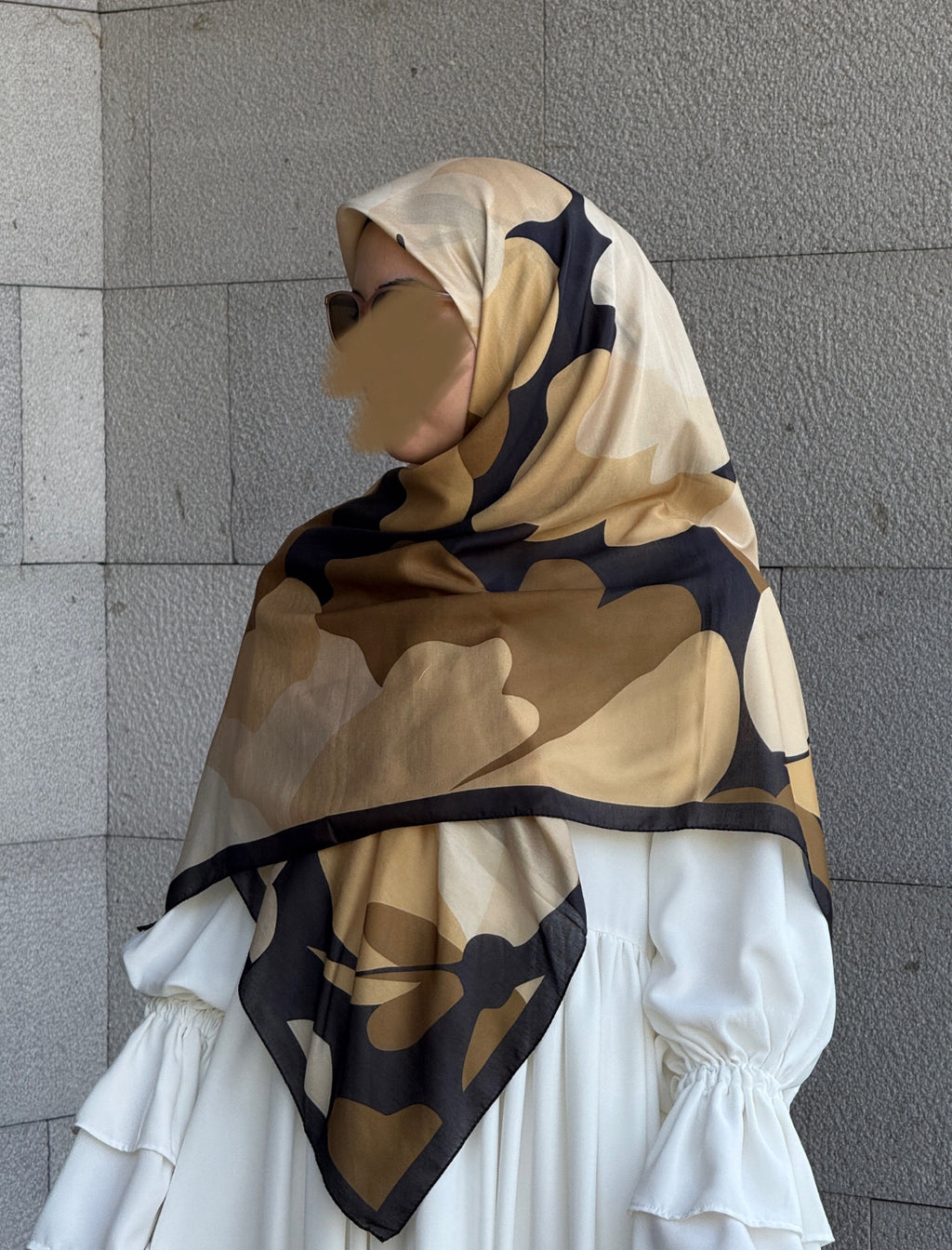 TİVİL İPEK EŞARP-120*120