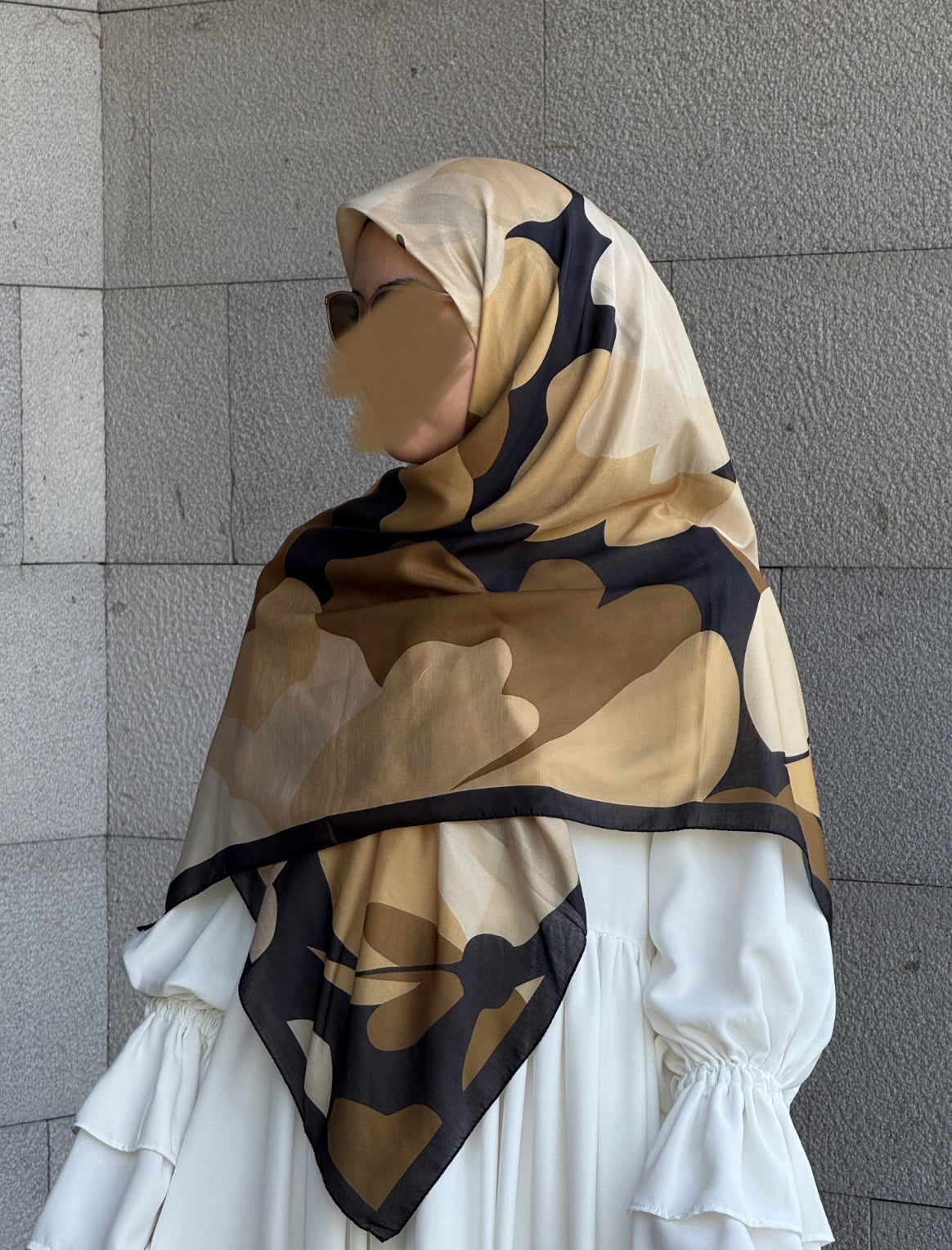 TİVİL İPEK EŞARP-120*120