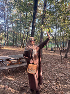 Kardelen süet ferace 🪷kahve