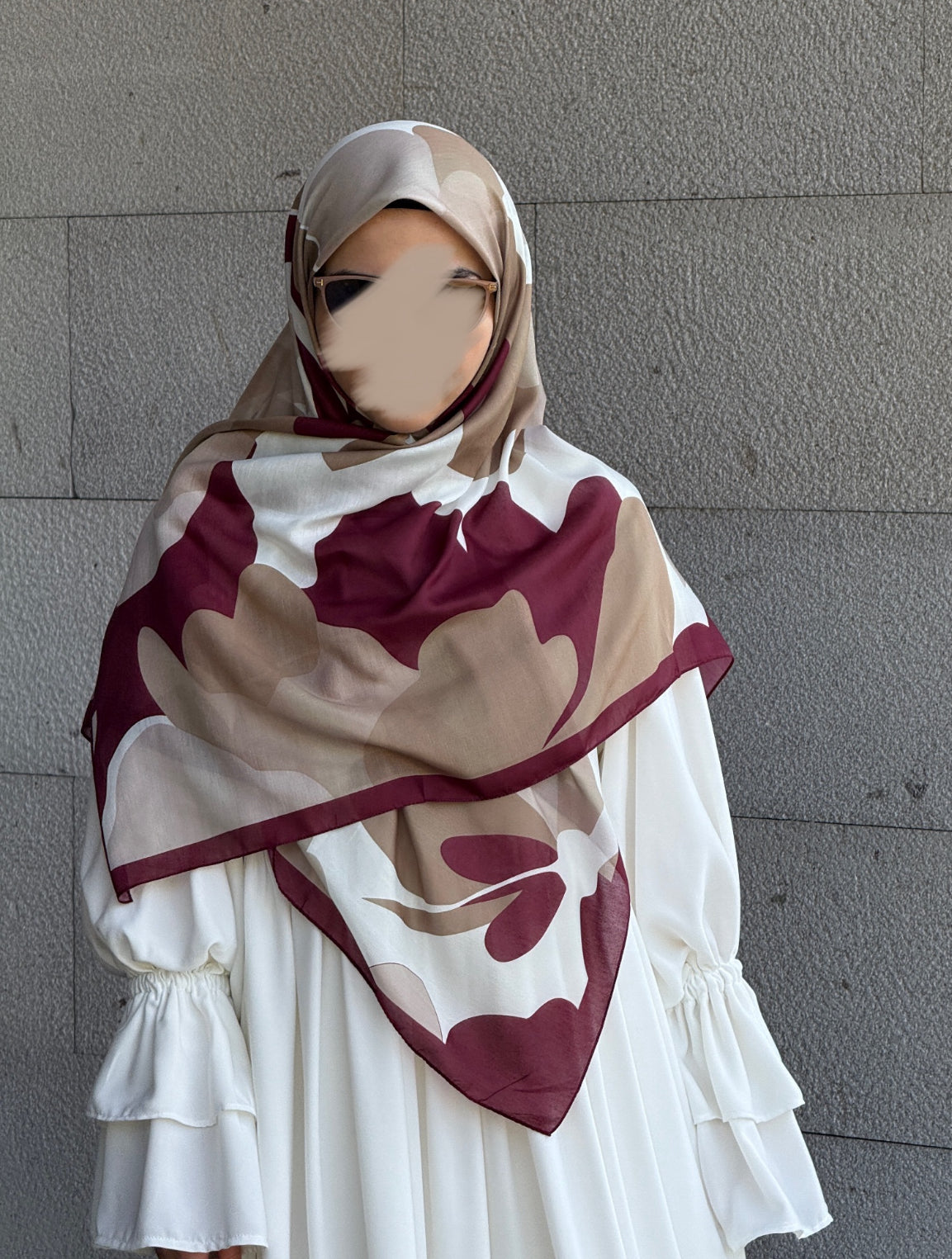 TİVİL İPEK EŞARP-120*120