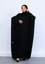 Pırlanta Ferace – Medine İpeği, Kapaklı Fermuar