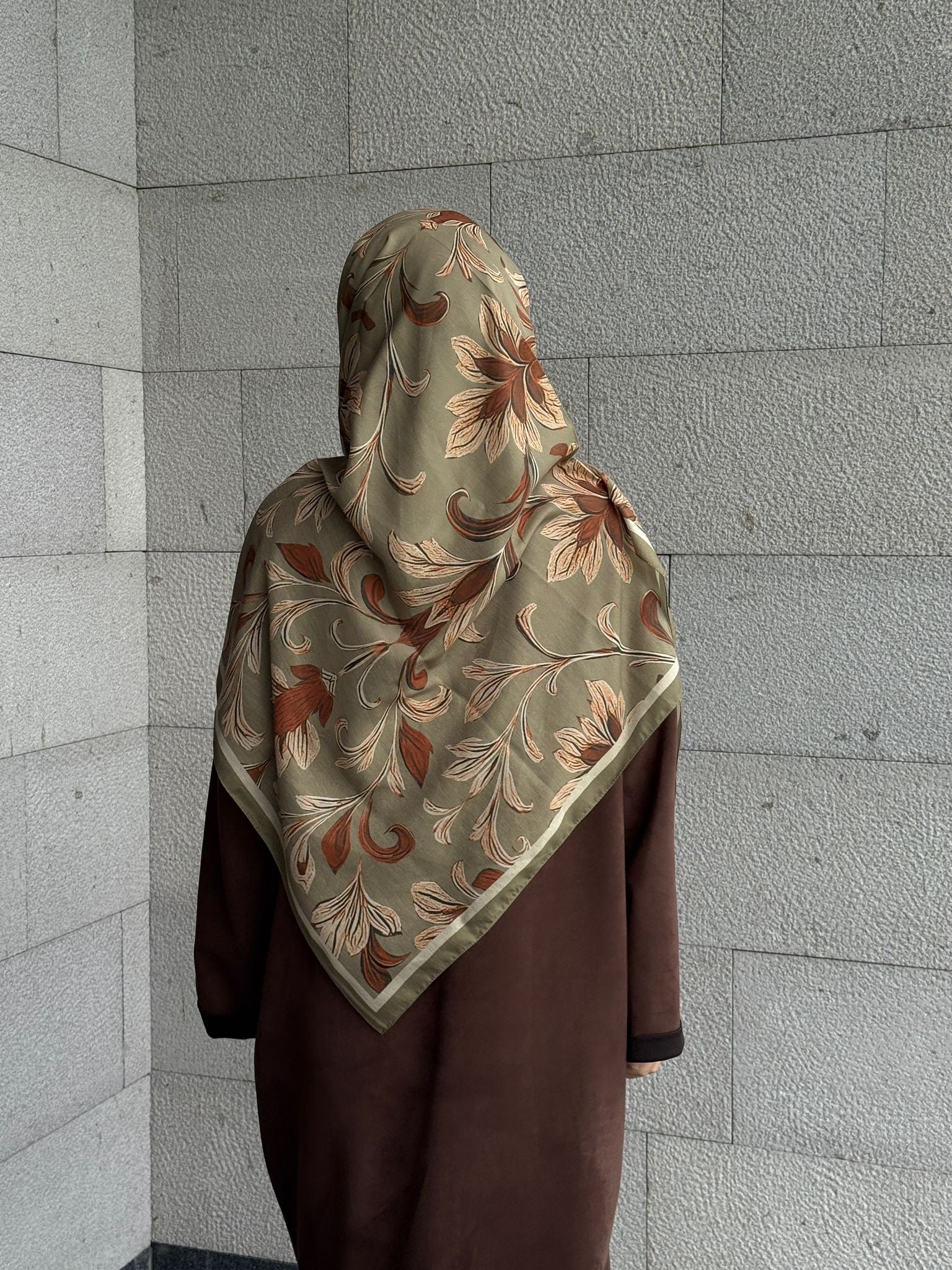 TİVİL İPEK EŞARP- 120*120