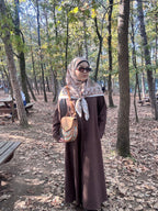 Desenli Süet Çanta 👜