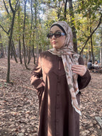 Kardelen süet ferace 🪷kahve