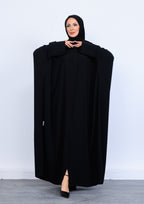 Pırlanta Ferace – Medine İpeği, Kapaklı Fermuar